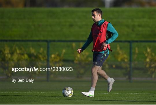 Republic of Ireland Training Session and Media Conference