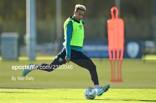 Republic of Ireland Training Session and Media Conference