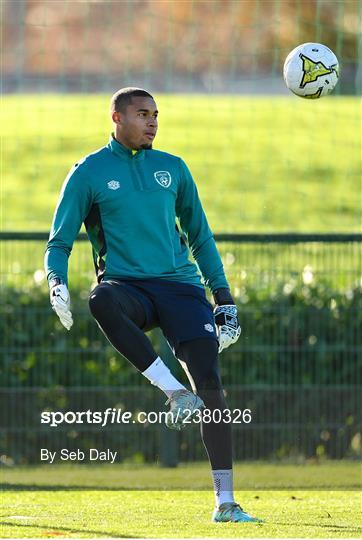 Republic of Ireland Training Session and Media Conference