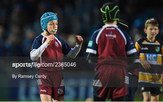 Bank of Ireland Half-time Minis at Leinster v Glasgow Warriors - United Rugby Championship