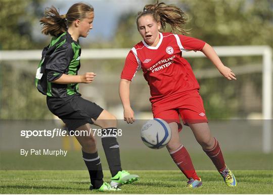 Peamount United v Shelbourne - FAI Umbro U14 Women's Cup Final