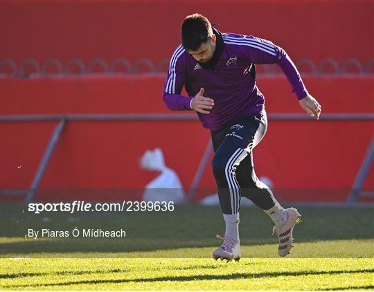 Munster Rugby Squad Training