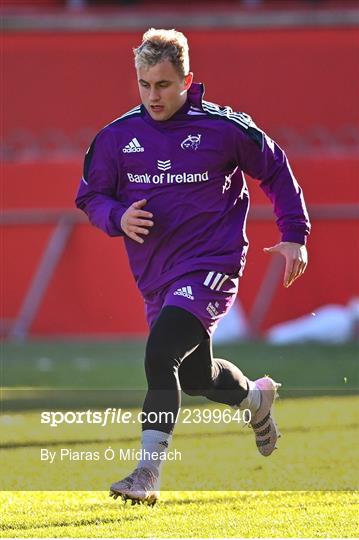 Munster Rugby Squad Training