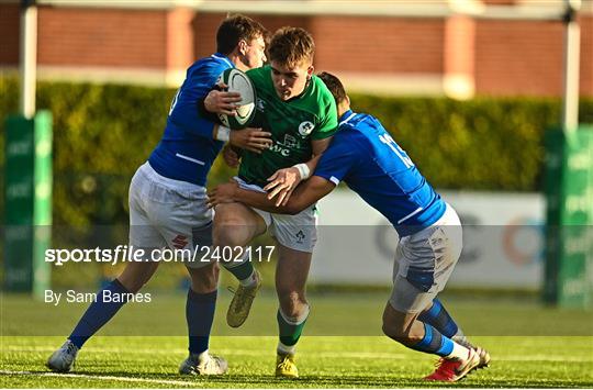 Ireland v Italy - U20 Rugby International Friendly