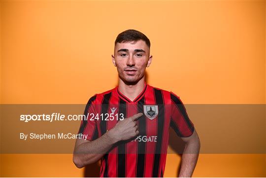 Longford Town FC Squad Portraits 2023