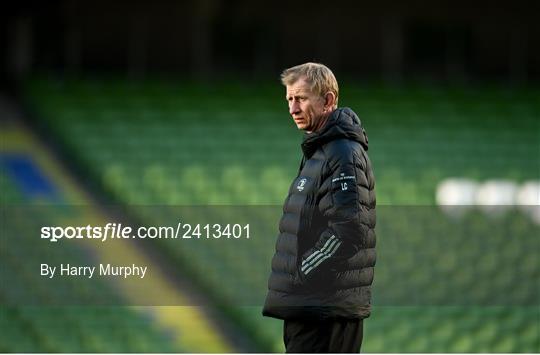 Leinster Rugby Captain's Run & Media Conference