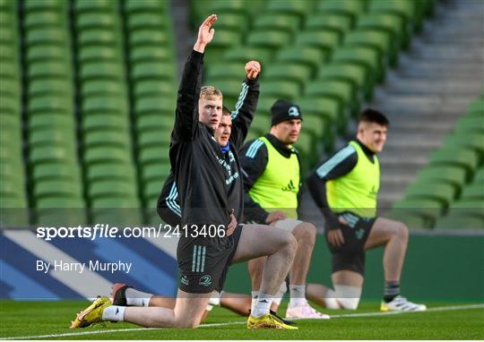 Leinster Rugby Captain's Run & Media Conference