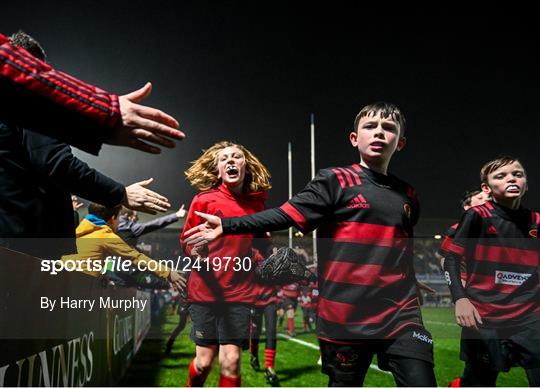 Bank of Ireland Half-Time Minis at Leinster v Cardiff - United Rugby Championship