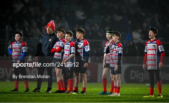 Bank of Ireland Half-Time Minis at Leinster v Cardiff - United Rugby Championship