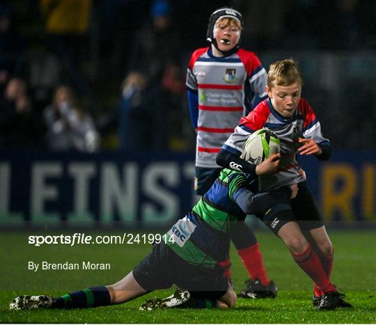 Bank of Ireland Half-Time Minis at Leinster v Cardiff - United Rugby Championship