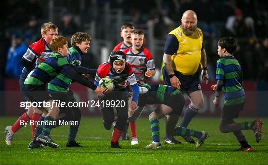 Bank of Ireland Half-Time Minis at Leinster v Cardiff - United Rugby Championship