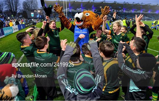 Bank of Ireland Half-Time Minis at Leinster v Cardiff - United Rugby Championship