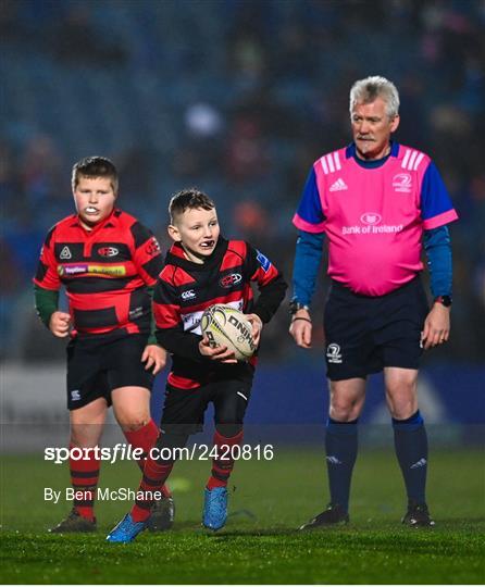 Bank of Ireland Half-Time Minis at Leinster v Cardiff - United Rugby Championship