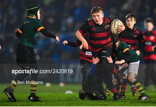 Bank of Ireland Half-Time Minis at Leinster v Cardiff - United Rugby Championship