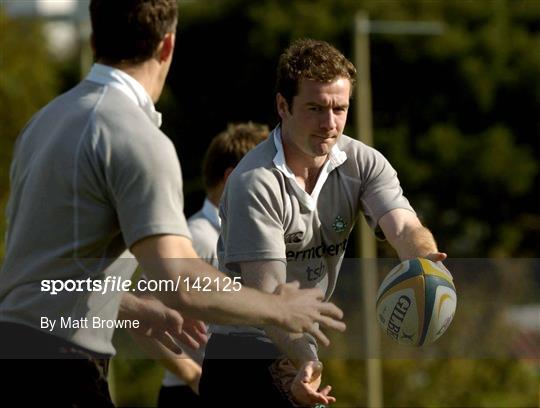 Ireland Rugby Training Tuesday