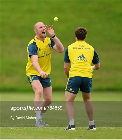 Munster Rugby Squad Training - Tuesday 20th August
