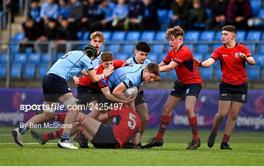 St Michael’s College v CUS - Bank of Ireland Leinster Rugby Schools Junior Cup First Round