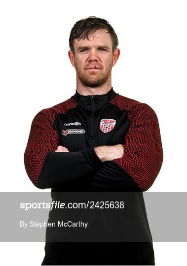 Derry City Squad Portraits 2023