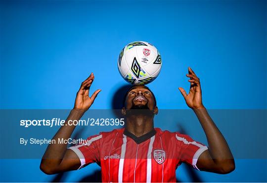 Derry City Squad Portraits 2023