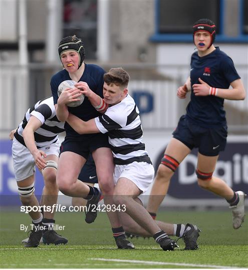 Sportsfile - Belvedere College v Wesley College - Bank of Ireland