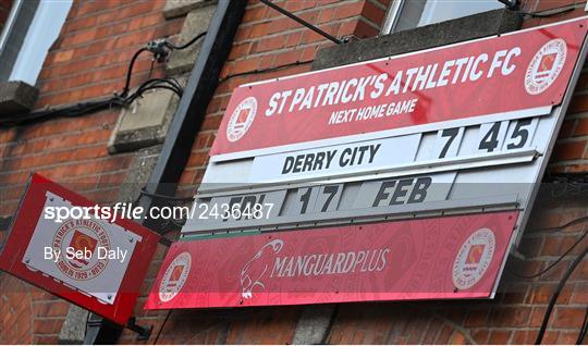 St Patrick's Athletic v Derry City - SSE Airtricity Men's Premier Division