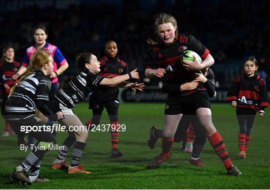 Bank of Ireland Half-Time Minis at Leinster v Dragons - United Rugby Championship