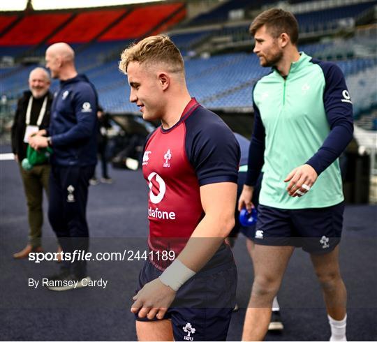 Ireland Rugby Captain's Run and Media Conference