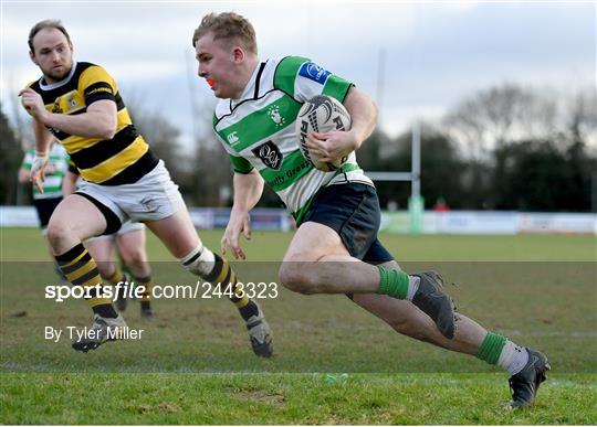 Naas RFC v Newbridge RFC - Bank of Ireland Leinster Rugby Provincial Towns Cup Second Round