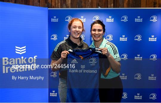 Leinster Rugby Women’s Cap and Jersey Presentation