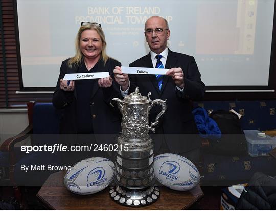 Bank of Ireland Provincial Towns Cup Semi-Final Draw