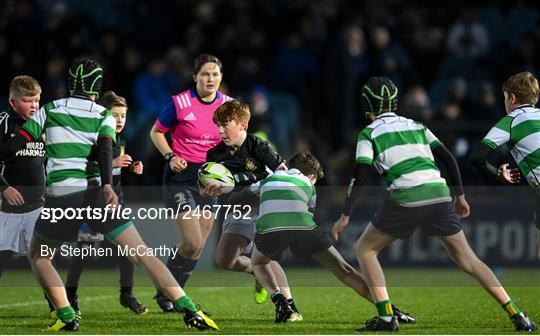 Bank of Ireland Half-time Minis at Leinster v DHL Stormers - United Rugby Championship