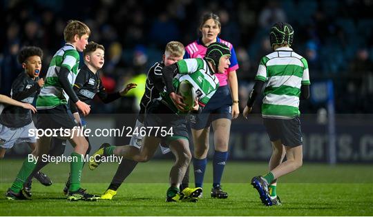 Bank of Ireland Half-time Minis at Leinster v DHL Stormers - United Rugby Championship