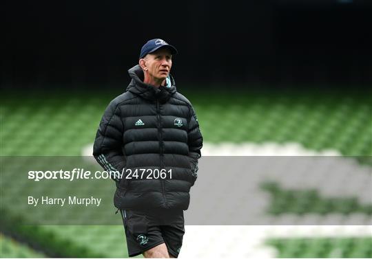 Leinster Rugby Captain's Run and Media Conference