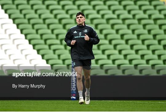 Leinster Rugby Captain's Run and Media Conference