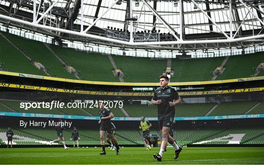 Leinster Rugby Captain's Run and Media Conference