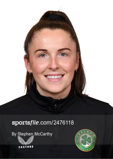 Republic of Ireland Women Squad Portraits