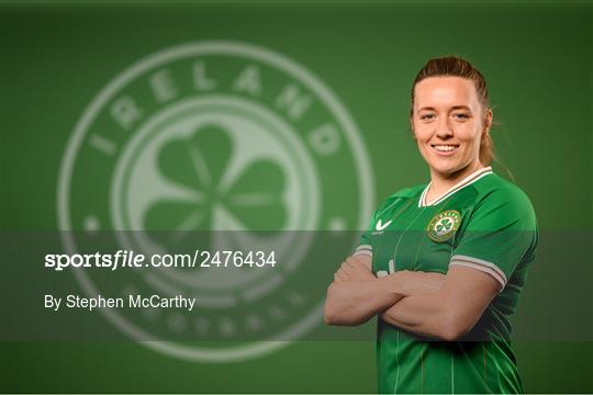 Republic of Ireland Women Squad Portraits