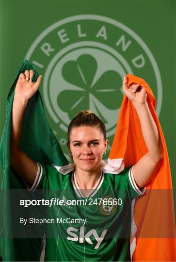 Republic of Ireland Women Squad Portraits