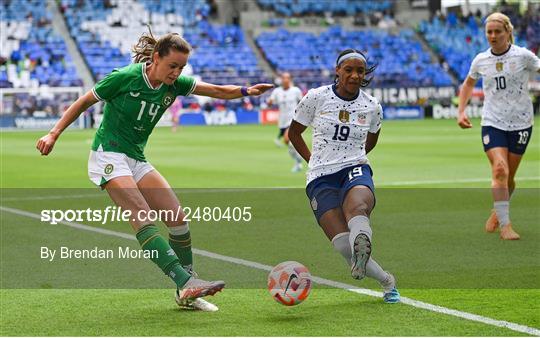 USA v Republic of Ireland - Women's International Friendly