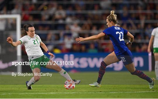 USA v Republic of Ireland - Women's International Friendly