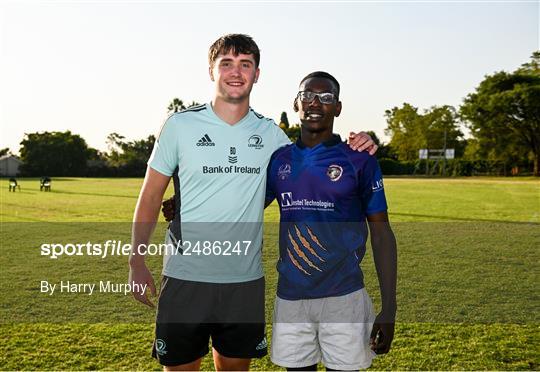 Leinster Rugby Visit Allen Glen High School