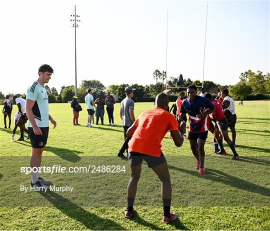 Leinster Rugby Visit Allen Glen High School