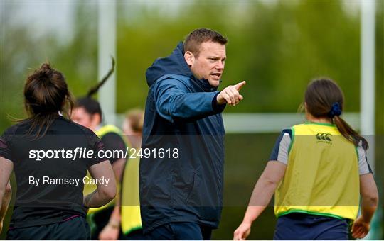 Ireland Women's Rugby Media Conference and Training Session