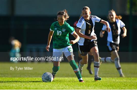 Republic of Ireland v Germany - Women's U16 International Friendly