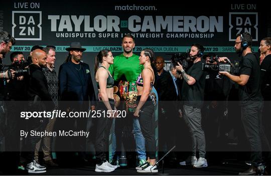 Katie Taylor v Chantelle Cameron - Weigh-Ins