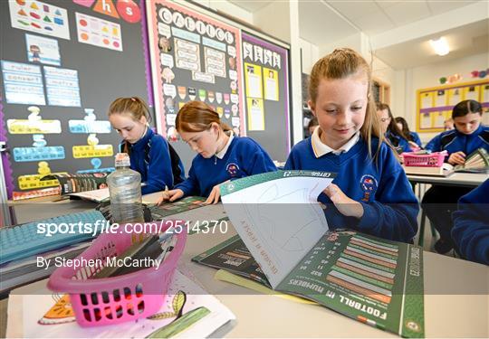 Launch of Republic of Ireland WNT FIFA Women’s World Cup School Activity Book