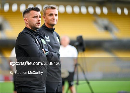 Republic of Ireland Training Session and Press Conference