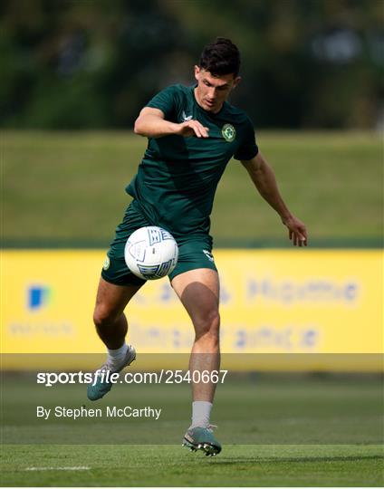 Republic of Ireland Training Session and Press Conference