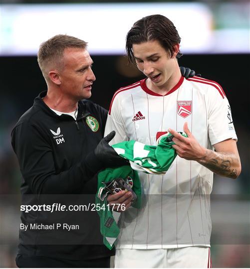 Republic of Ireland v Gibraltar - UEFA EURO 2024 Championship Qualifier