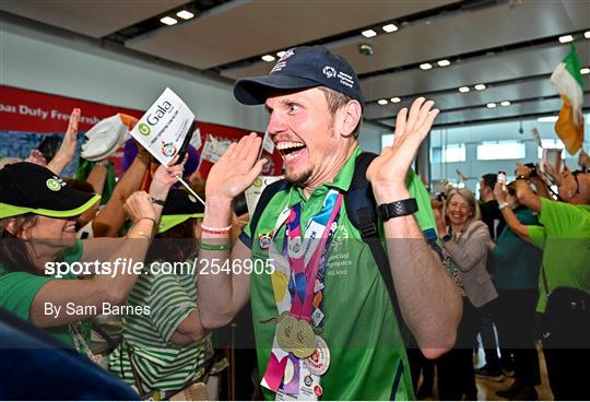 Sportsfile - World Special Olympic Games - Athletes Return Home - 2546905